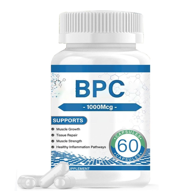 BPC Peptide Capsules - 15 Amino Acid Blend, Muscle Repair & Tendon Recovery for Athletes