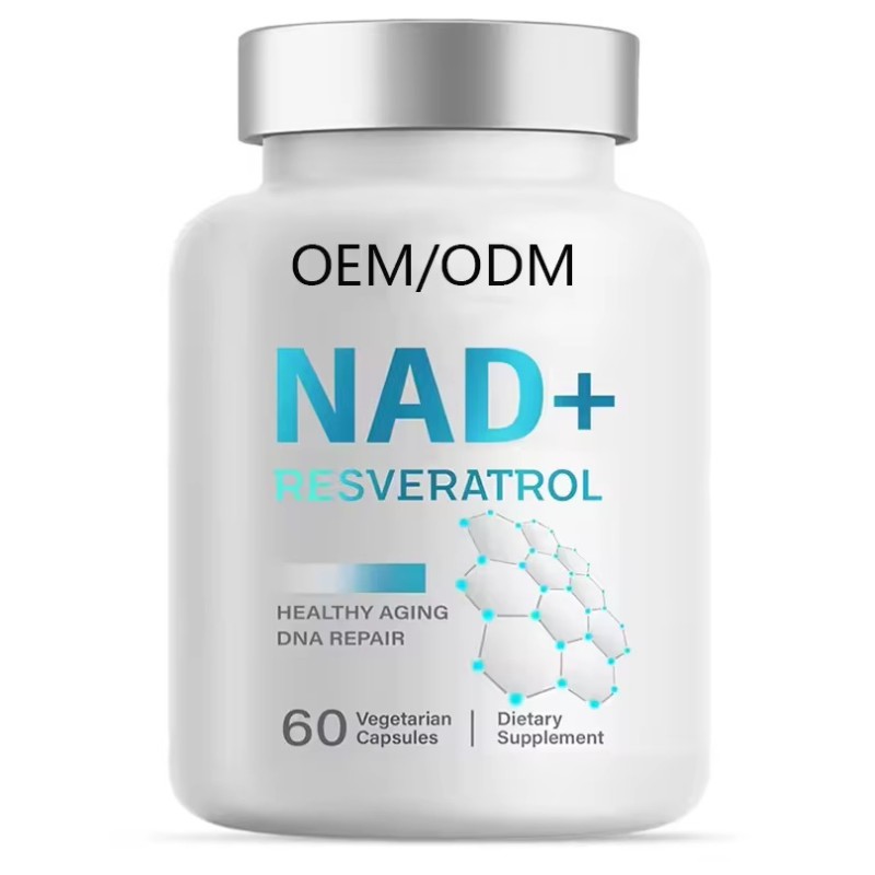 Resveratrol High Purity NAD Supplement Anti-aging NMNH Supplement Liposome NAD Capsules