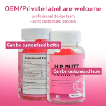 OEM/ODM BBL Gummies for Bigger Hips & Butt Enhancement - Maca Pills Supplement for Natural Curves & Body Shaping