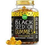 OEM/ODM Black Seed Oil Gummies with Blueberry and Honey for Immune Support