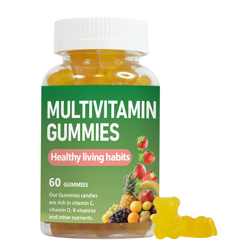 Private Label Gelatin Gummy Bear Vitamin Multivitamin Gummy for Men and Women