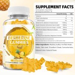 OEM Berberine Gummies with Ceylon Cinnamon 1500mg - High Potency Sugar-Free Supplement for Health Care