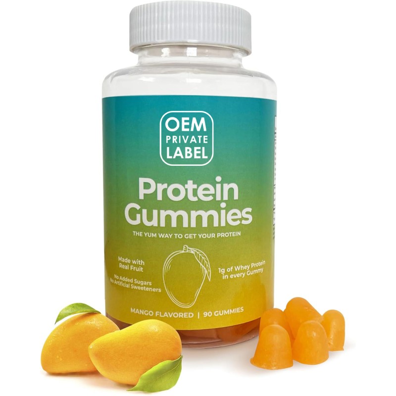 Protein Gummies with Whey Protein and Essential Amino Acids-sugar-free, Vegetarian-friendly Training Snacks