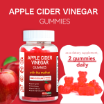 Organic Keto ACV Gummies with Vitamin B12 & Beetroot - Natural Fat Burner for Weight Loss Adults