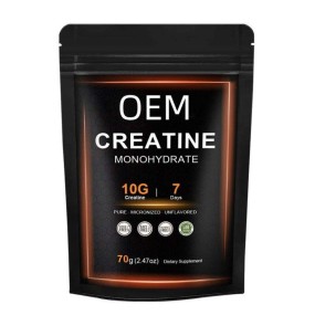 Premium 500g 200Mesh Creatine Monohydrate Powder for Muscle Growth Bulk Wholesale Fitness Supplement