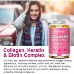 Hydrolyzed Collagen Type 1 & 3 Powder - High Absorption Protein Supplement for Skin & Joint Health
