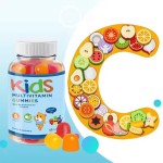 OEM Private Label Multivitamin Kids Gummies DHA Children Supplement Vitamins for Kids Vegan Vitamins Kids Gummies