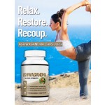 Ksm-66 Ashwagandha Root Extract Capsules Effective Adult Antioxidant Supplement Beauty Product Not for Pregnant Women
