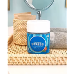 Stress Relief Gummies with GABA L-Theanine & Lemon Balm for Calm Mood Support & Mental Alertness Supplement
