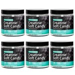 Health Care Creatine Monohydrate Gummies 5g Pre Workout Vegan Private Label for Muscle Strength and Athletic Performance