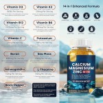 OEM Wholesale Price Own Brand Calcium, Magnesium, Zinc, Gummy, Vitamin D3, Magnesium Glycine, Sugar-free Supplement