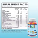 OEM Private Label Multivitamin Kids Gummies DHA Children Supplement Vitamins for Kids Vegan Vitamins Kids Gummies