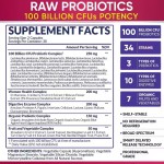 OEM Probiotic Capsules Digestive Support  Gut Health Prebiotic Pills Supplements Organic Women's Cranberry Probiotic Capsules