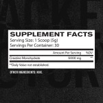 Creatine Monohydrate Powder Vegetarian Muscle Mass and Strength Support Exercise Vitamin Type