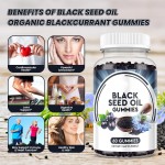 OEM Black Seed Gummies - Supports Digestive Health & Immune System  Dietary Supplement