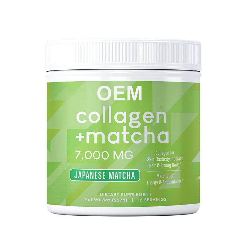 Premium Japanese Matcha Collagen Peptides Powder for Skin, Hair, and Nails - Hydrolyzed Collagen Supplement