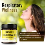 OEM Mullein Leaf Extract Gummies for Lung Health  Detox & Support