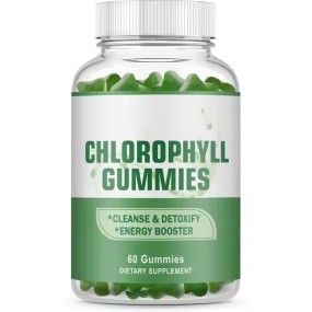 Natural Chlorophyll Soft Candy Energy Enhancer Immune Support Internal Deodorant Detox Quick Absorption