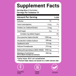 Premium Glucosamine Chondroitin MSM Gummies 3000mg with Elderberry for Joint Support and Flexibility