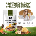 OEM/ODM Mixed Mushroom Blend Extract Powder Improve Immune System Booster Mushroom Blend Powder