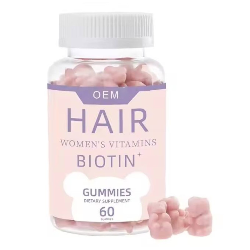 Biotin Plus Gummies for Women - Hair Skin Nails Vitamins Dietary Supplement with Biotin Collagen Vitamins ABCDE