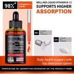 OEM Vitamin B12 Drops Support Metabolism Energy Enhance Organic Vegan  Liquid Supplement