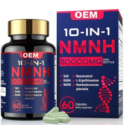 Pure Food-Grade NMNH Powder - Boosts NAD+ Levels, Supports Anti-Aging & DNA Repair, High Purity Formula