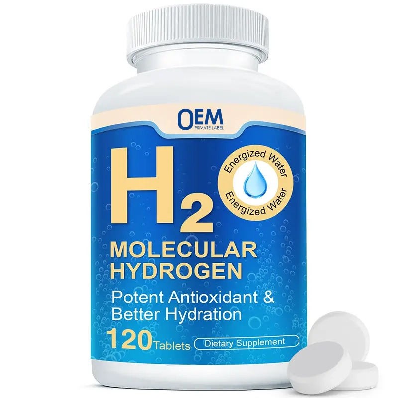 H2 Molecular Tablets - Premium Hydrogen Supplement for Oxidative Balance & Body Wellness Support
