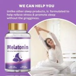 Private Customized Label Pure 20 mg Melatonin Supplement for Adults Melatonin Tablets for Sleep Health