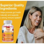 OEM Women's Probiotic Gummies with Lactobacillus & Cranberry - Urinary Tract & Vaginal Health, Digestive Balance Supplement