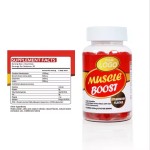 Bodybuilding Tablets Supplement Creatine Monohydrate Energy Pills Creatine Gummies for Muscle Growth