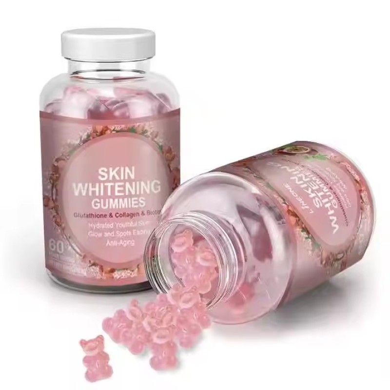 Skin Whitening Vitamin Collagen Gummies Sugar-Free Gummies Candy for Adult Skin Brightening Dosage for Newborn Not Applicable