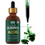 OEM Private Label Herbal Chlorophyll Drink 6000 mg with Vitamins & Minerals