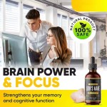 OEM/ODM/OBM Natural Lion's Mane Drops Mushroom Extract Drops Lions Mane for Memory Focus & Clarity Brain Booster
