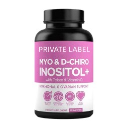 OEM/ODM Myo-Inositol & D-Chiro Inositol Gummies - Hormonal Balance, Fertility & Menstrual Support