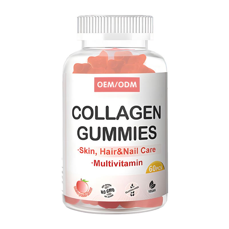 OEM Private Label Collagen Gummies for Health and Wellness - Skin, Hair, Nails, Immune Support, Digestion, Energy