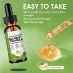 ODM/OEM Natural Organic Dietary Supplement Soursop Graviola Leaf Extract Soursop Graviola Drops for Digestion Respiratory Relief