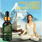 Pure Organic Himalayan Shilajit Resin Liquid Drops for Memory Enhancement & Brain Boost