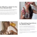OEM/ODM Organic Self-Tanning Drops Factory - Natural Glow Illuminating Sunscreen Oil for Pregnant Healthcare Supplement