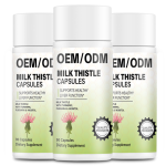 OEM Milk Thistle Extract Capsules Factory - Liver Detox Slimming Health Supplement Milk Thistle Softgels with Private Label