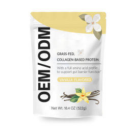 OEM Whey Protein Powder Healthcare Supplement Factory - Naturally Flavored Vanilla Customize Flavors Private Logo