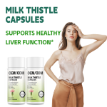 OEM Milk Thistle Extract Capsules Factory - Liver Detox Slimming Health Supplement Milk Thistle Softgels with Private Label