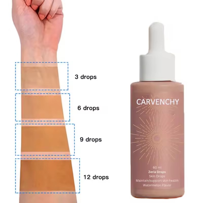 OEM/ODM Organic Self-Tanning Drops Factory - Natural Glow Illuminating Sunscreen Oil for Pregnant Healthcare Supplement