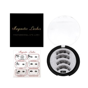 Magnetic Eyelashes Supplier - 6 Pairs Faux Mink 10mm-15mm 3D