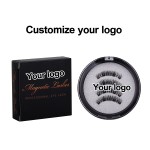Cluster Magnetic Eyelashes Supplier - Glueless Natural Long Soft
