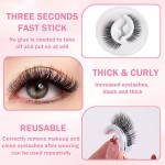 Self Adhesive Lashes Supplier - Custom Logo Cruelty Free Reusable