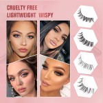 Manga False Eyelashes Manufacturer - Natural Short 3D Clear Band