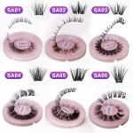 DIY Cluster Lash Kit Supplier - Portable D Curl Precut Segmented