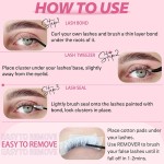 DIY Lash Extensions Supplier - 8-16mm Natural Soft Fluffy D Curl