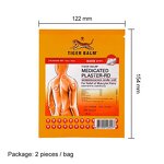 Tiger Balm Plaster Manufacturer - Hot & Cool Capsicum Pain Relief Patches with Chinese Herbs